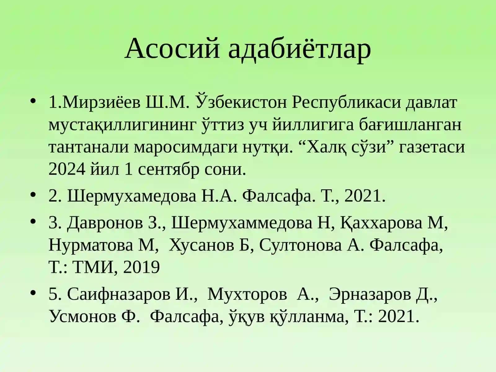 Фалсафанинг моҳияти ва жамият тараққиётидаги роли 3