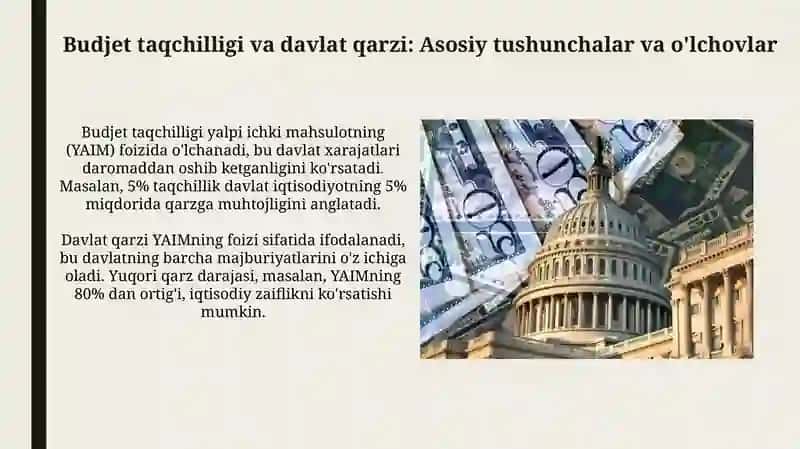 Byudjet defitsiti va davlat qarzining iqtisodiy oqibatlari 3