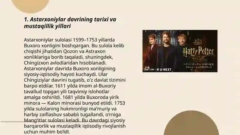 Mustaqillik yillarida Astarxoniylar davri tarixini o'rganilishi ilmiy tadqiq etilishi 3