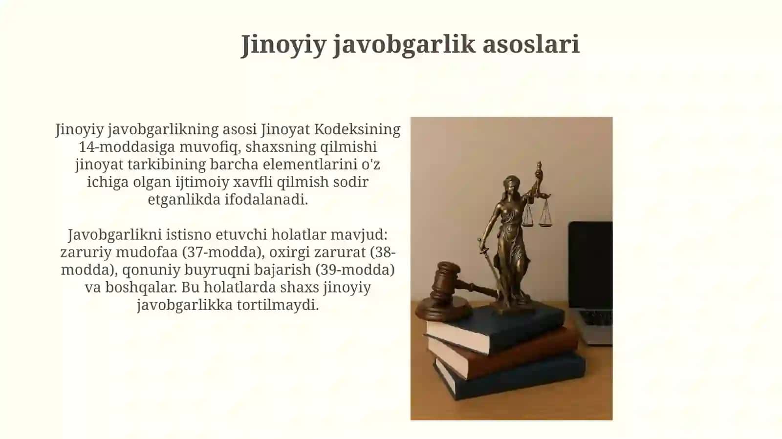 Jinoyiy javobgarlik vajazotizimi 3