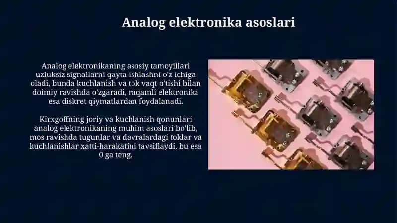 Analog elektronika 3