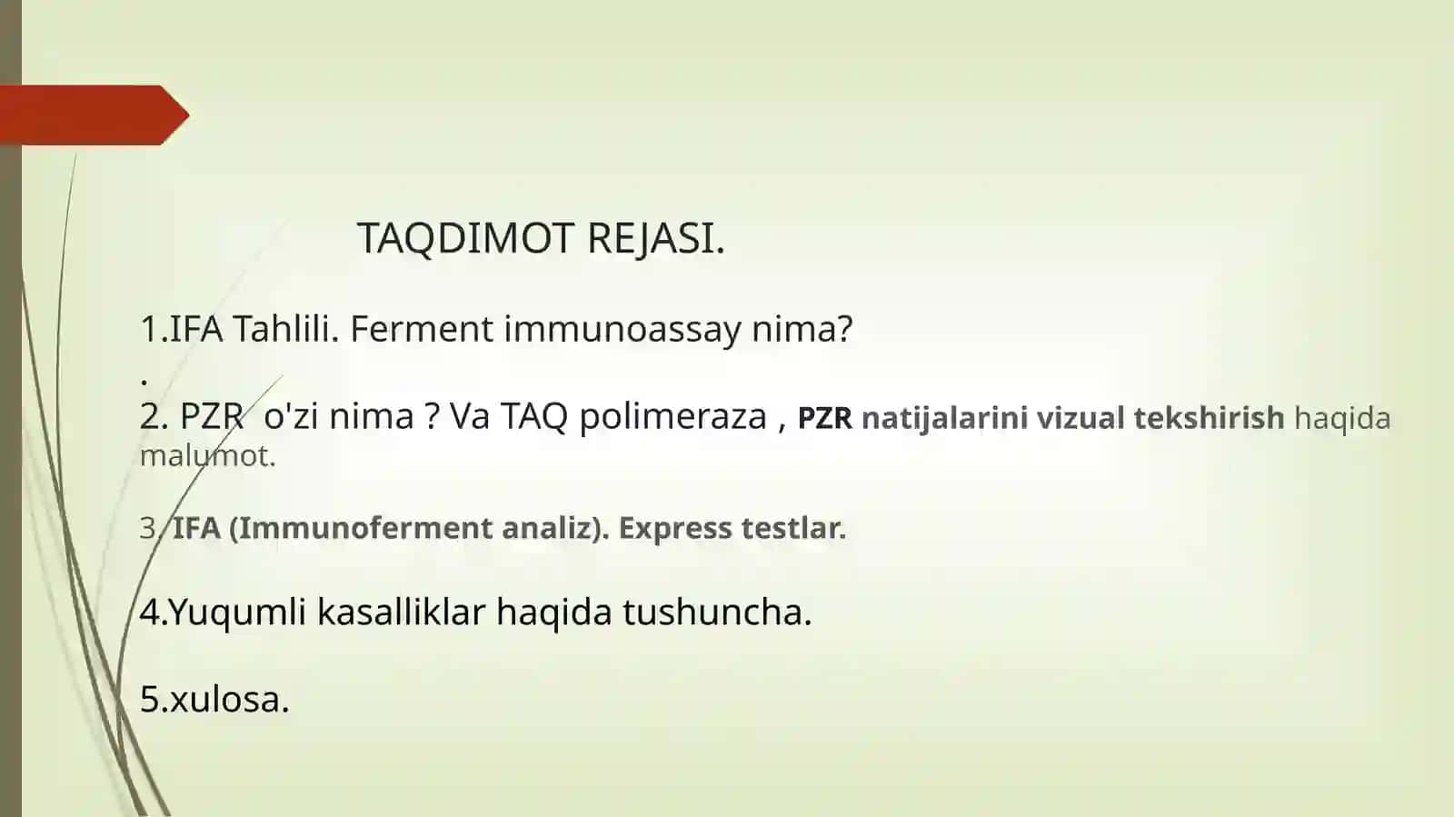 MIKROBIOLOGIYA, JAMOAT SALOMATLIGI, GIGIYENA VA MENEJMENT KAFEDRASI 3