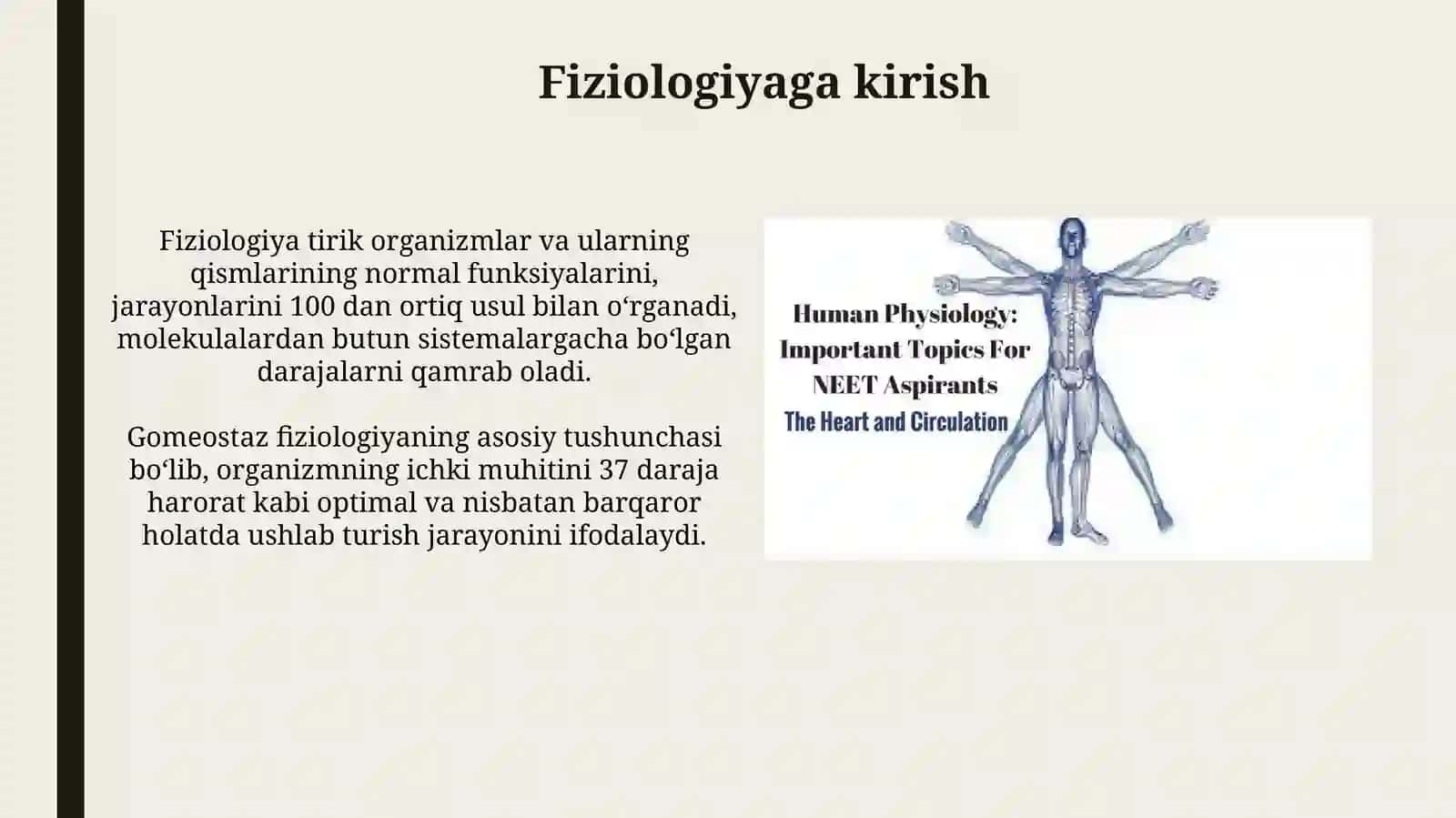 Fiziologiya faniga kirish 3
