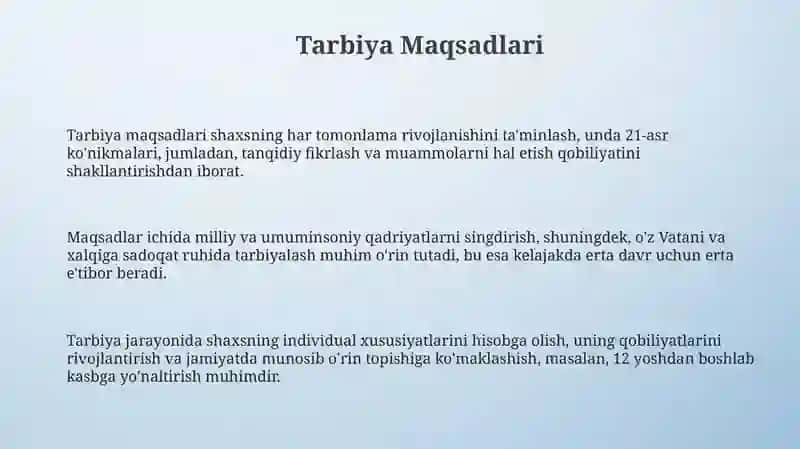 Tarbiyaning umumiy metodlari 3