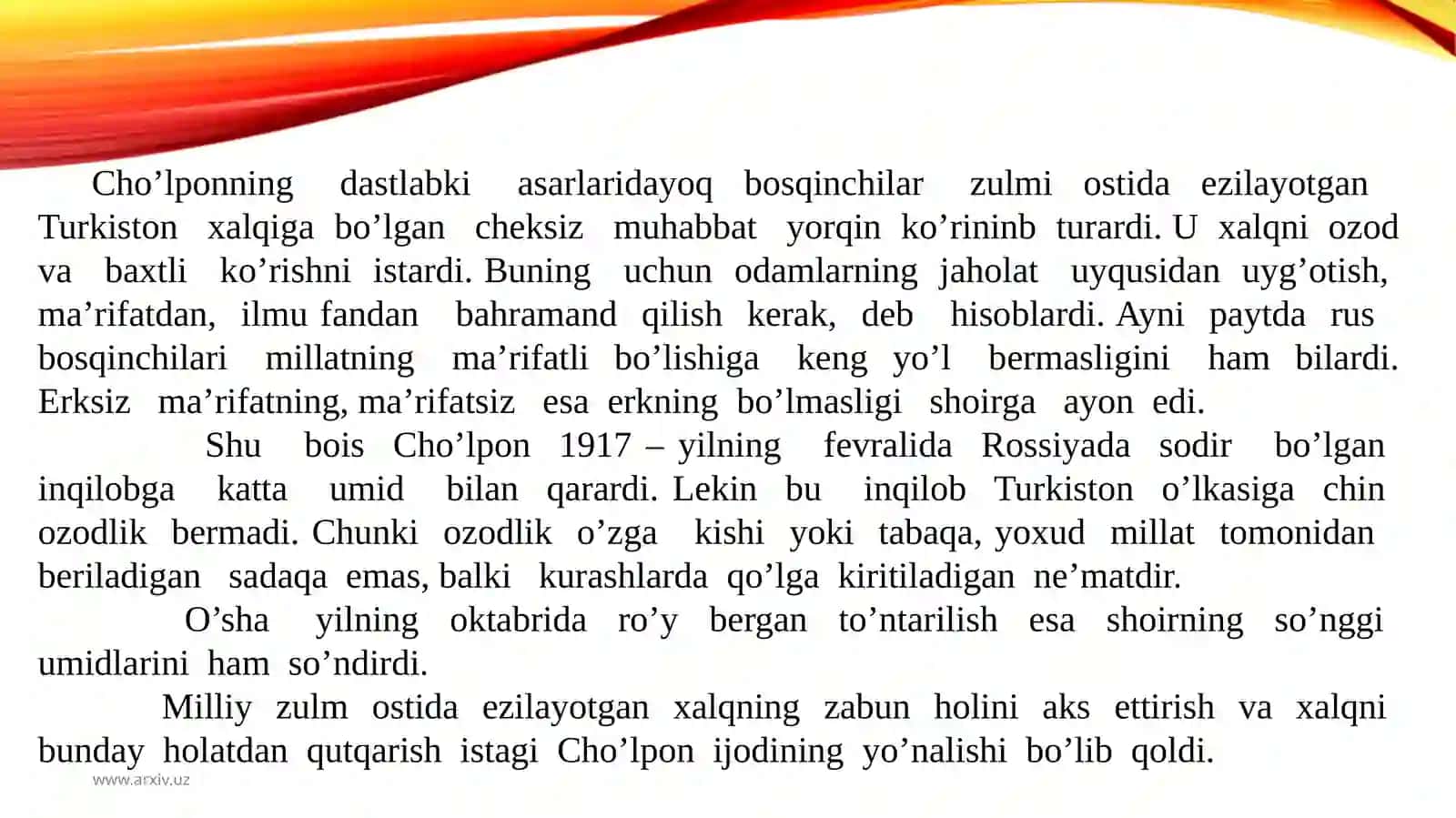 Abdulhamid Cho`lpon 3