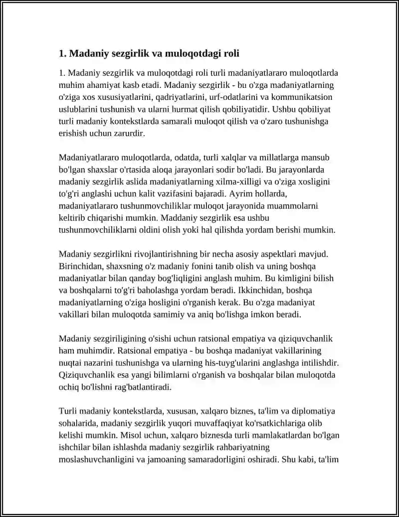 TURLI MADANIYATLARARO MULOQOTLARDA ISHTIROK 3