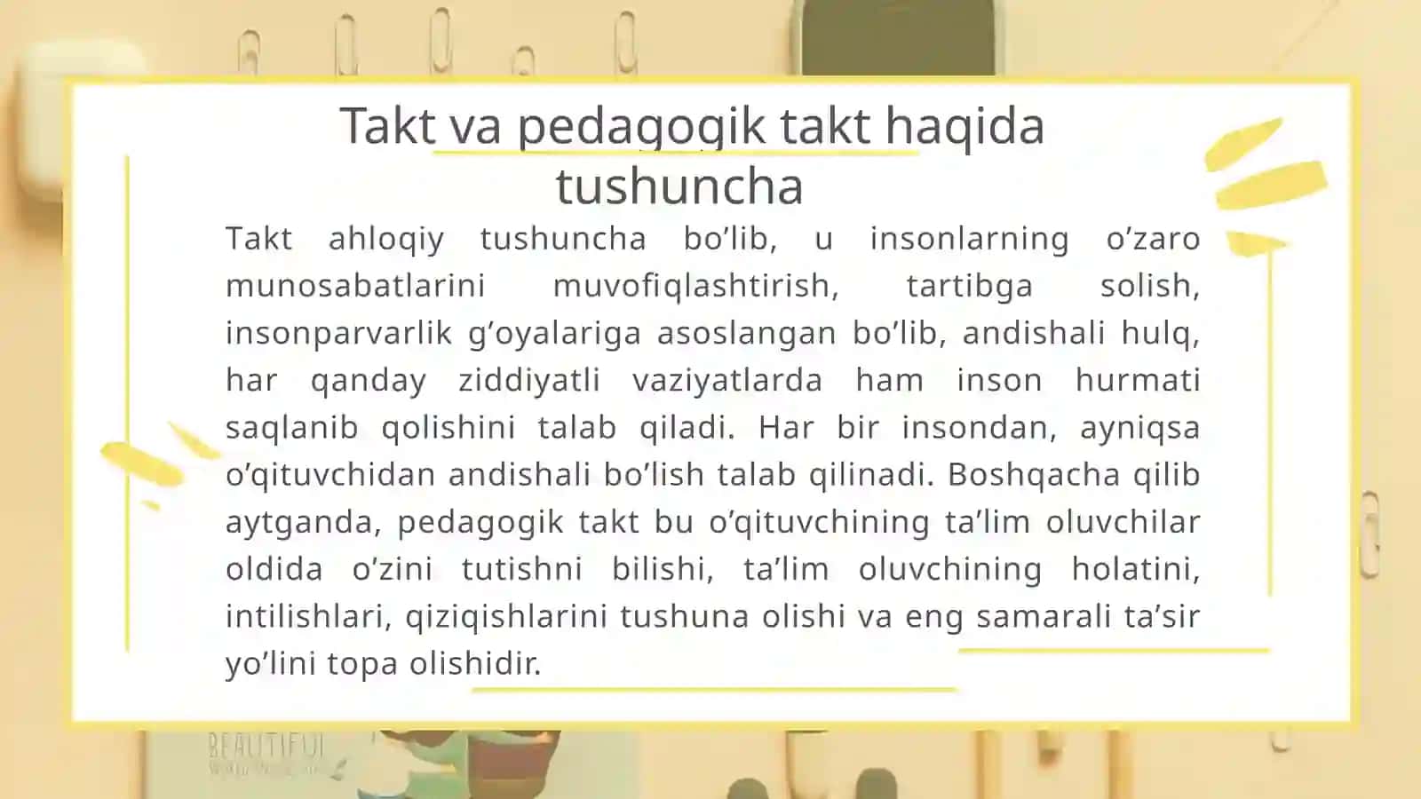 Kasbiy pedagogik madaniyat 3