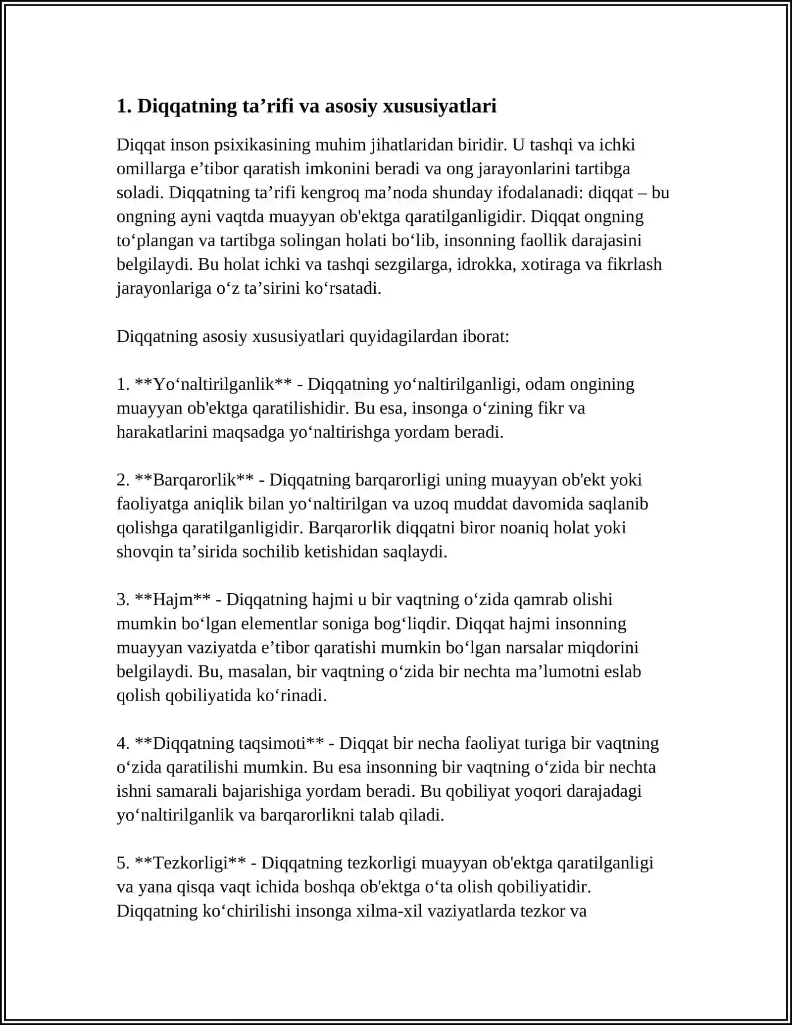 DIQQAT HAQIDA TUSHUNCHA VA UNING NERV FIZIOLOGIK ASOSLARI 3