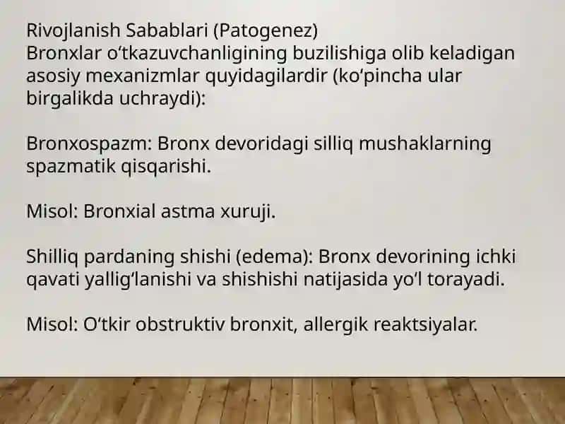 Bronxo-obstruktiv sindrom 3