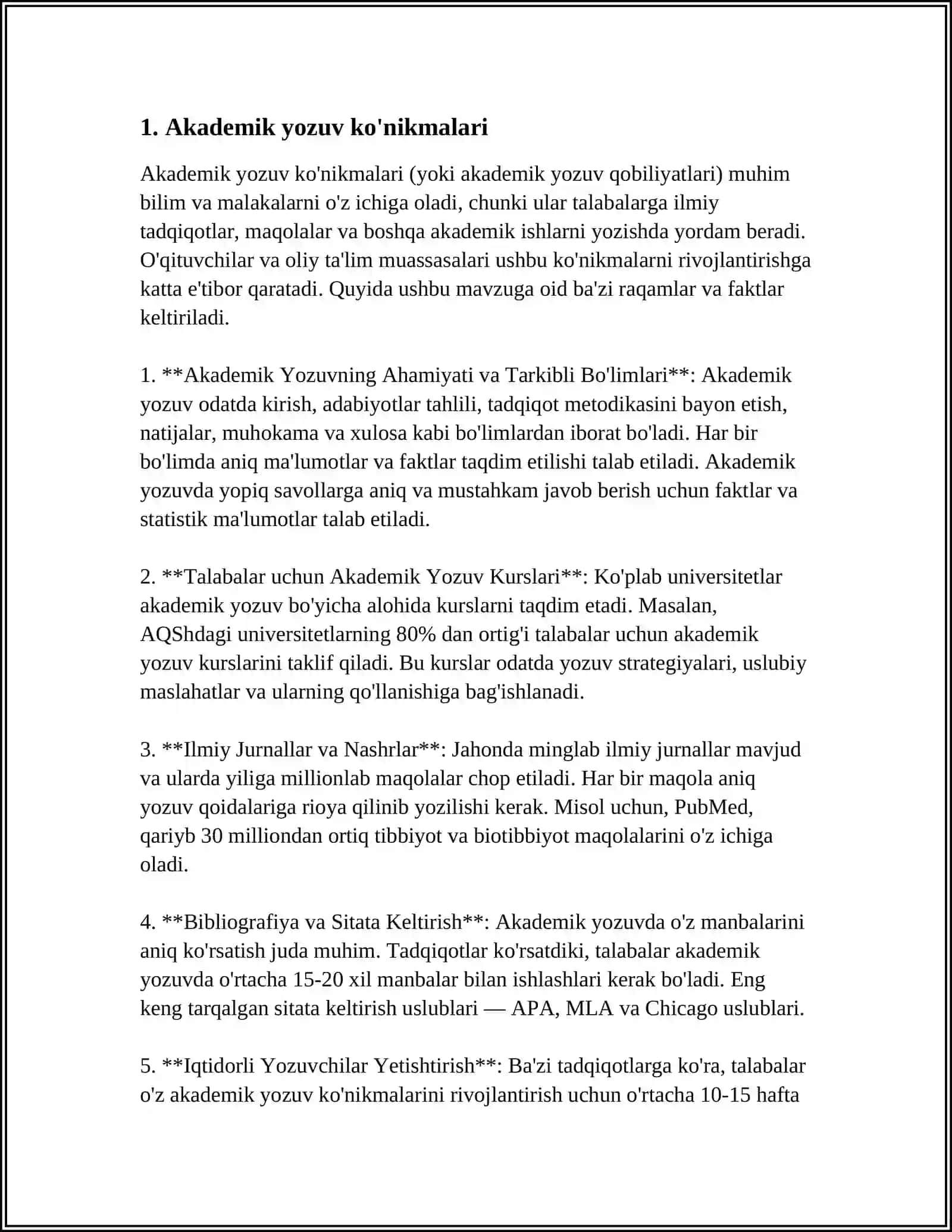 AKADEMIK KOʻNIKMALAR VA ULARNING MOHIYATI 3