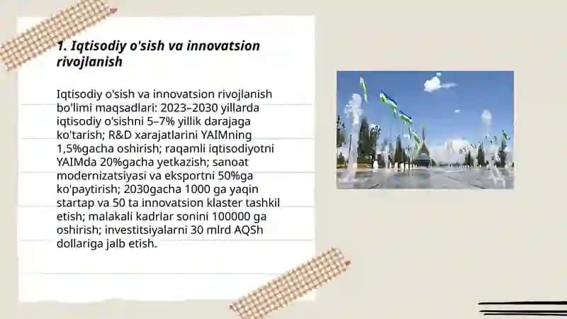 Iqtisodiy o'sish va innovatsion rivojlanish 3