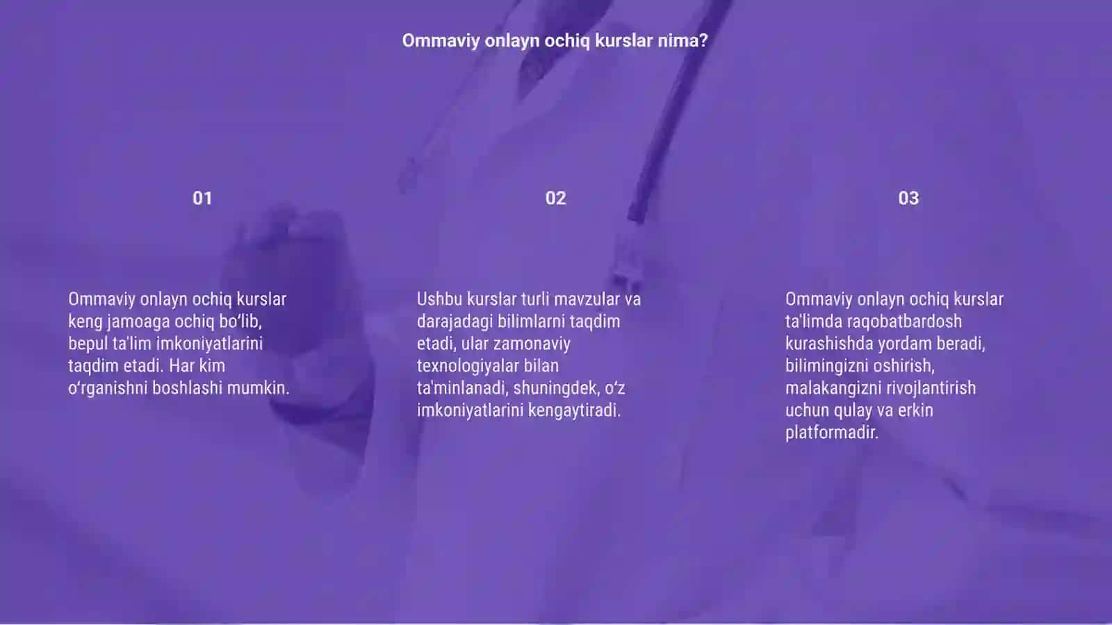 Ommaviy onlayn ochiq kurslar 3