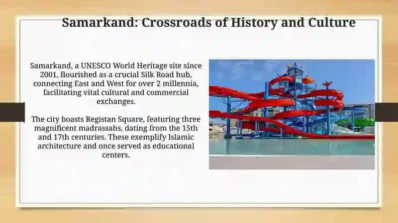 Samarkand: Crossroads of History and Culture 3