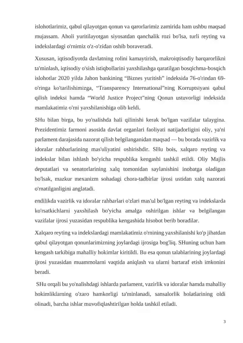 Xalqaro Reyting va Indekslar 3