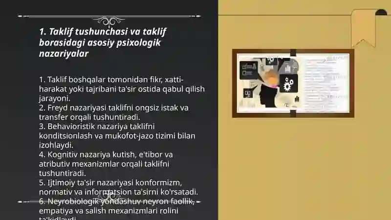 Taklif borasidagi psixologik nazaryalar 3