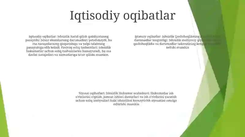 Ishsizlik 3