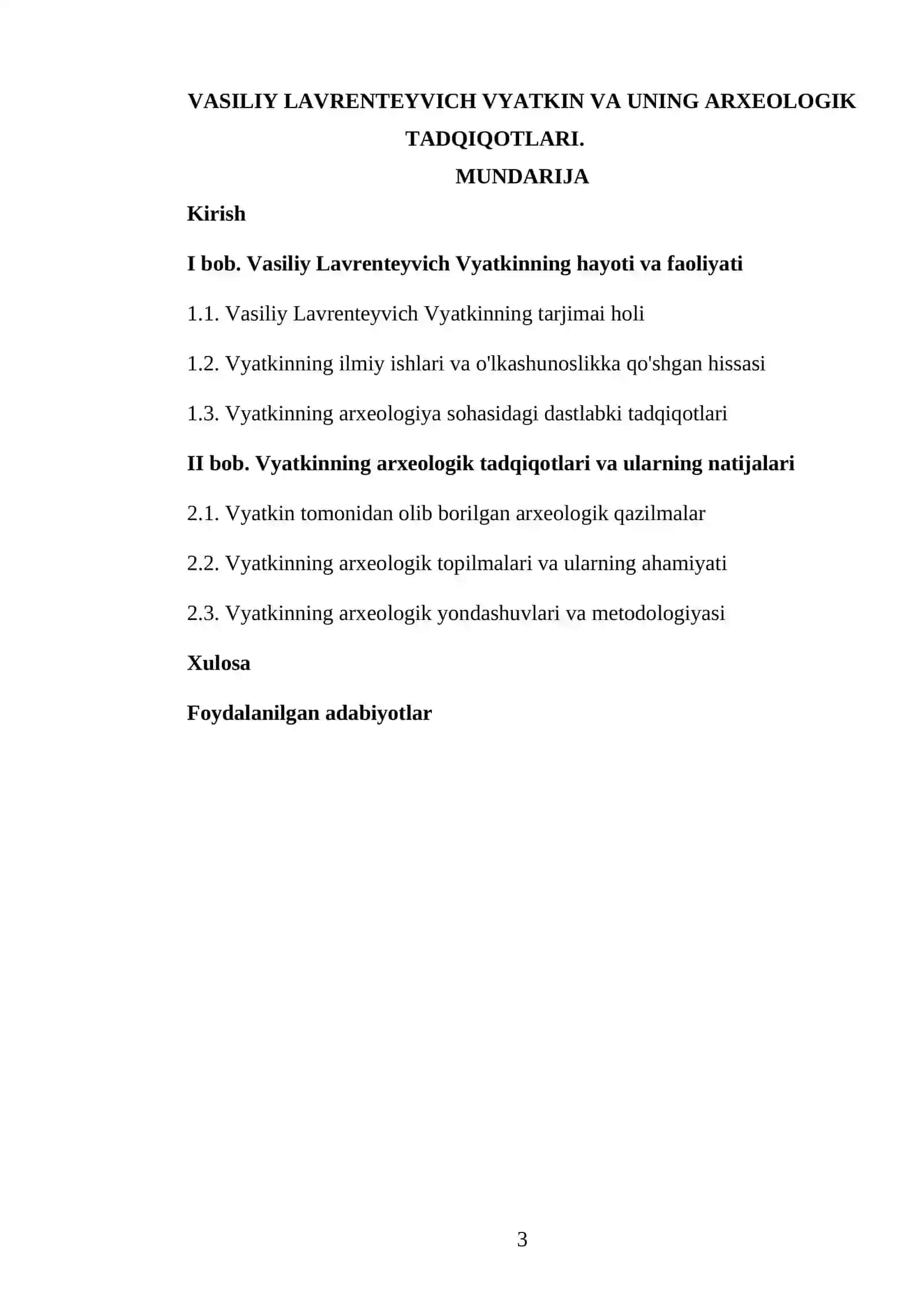 Vyatkin va uning arxeologik tadqiqotlari 3