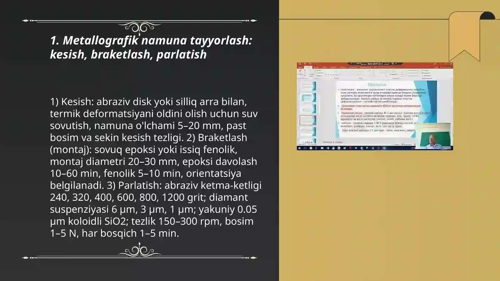 Metall va qotishmalarning strukturasini tekshirish usullari 3