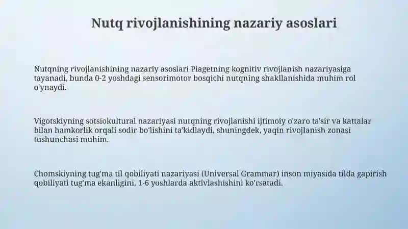 Nutqo'stirish metodikasi fanining maqsadlari va vazifalari 3