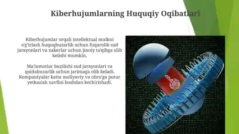 Kompyuter viruslaridan himoyalanish.Axborot xavfsizligini ta’minlash qonunchiligi 3