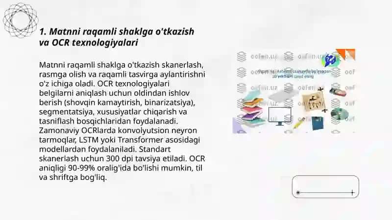 Raqamli axborot va matnni qayta ishlash texnologiyasi 3