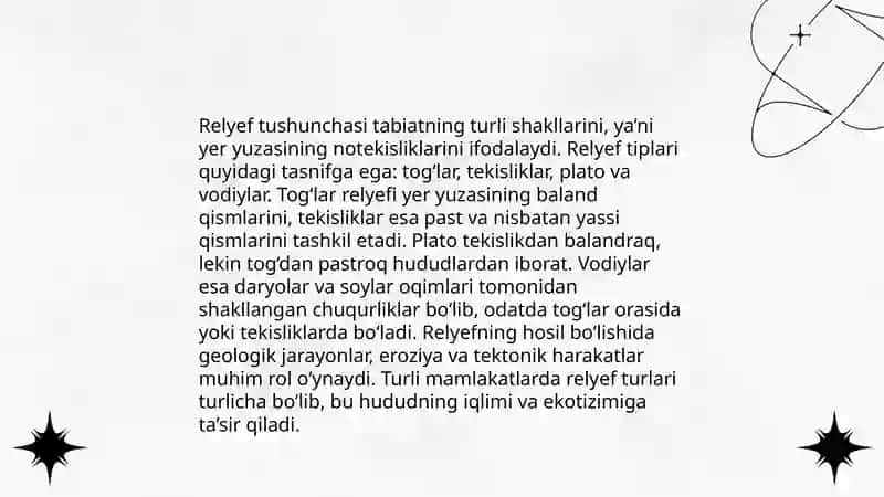 Muhandislik-geomorfologik tadqiqotlarda relyefning tahlili 3