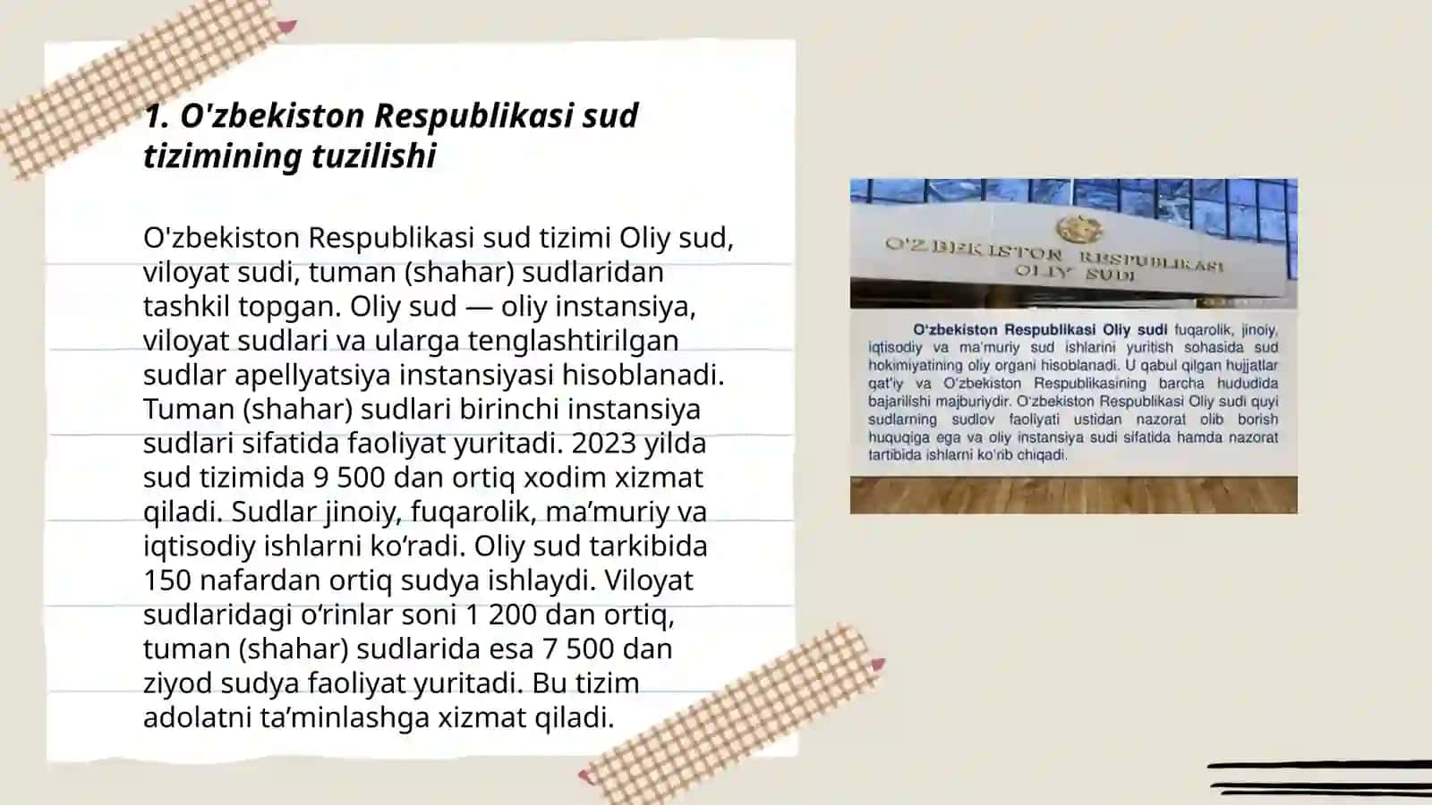 O'zbekiston Respublikasining sud tizimi 3