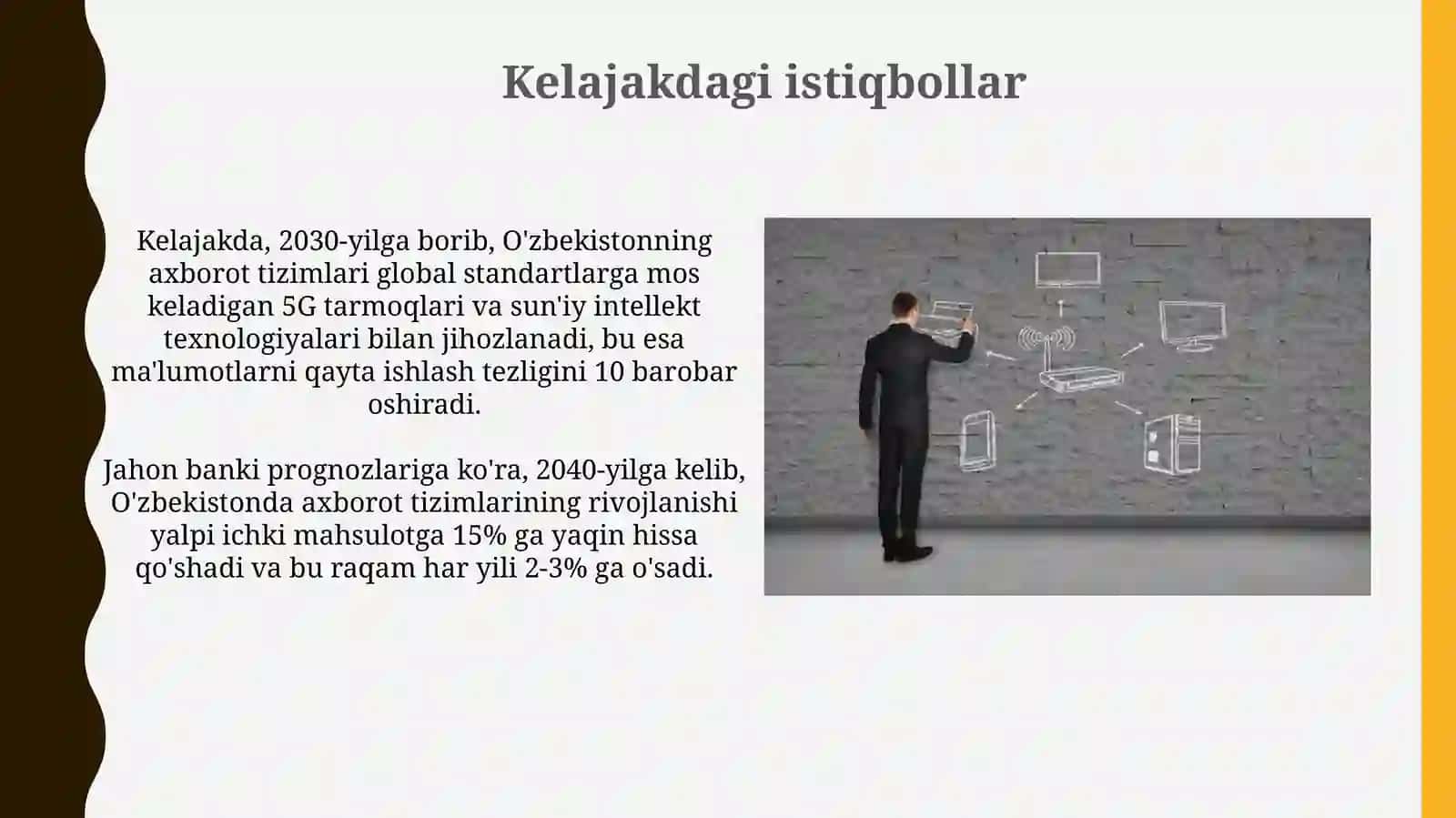 Axorot tizimlarining asosiy vazifasi 3