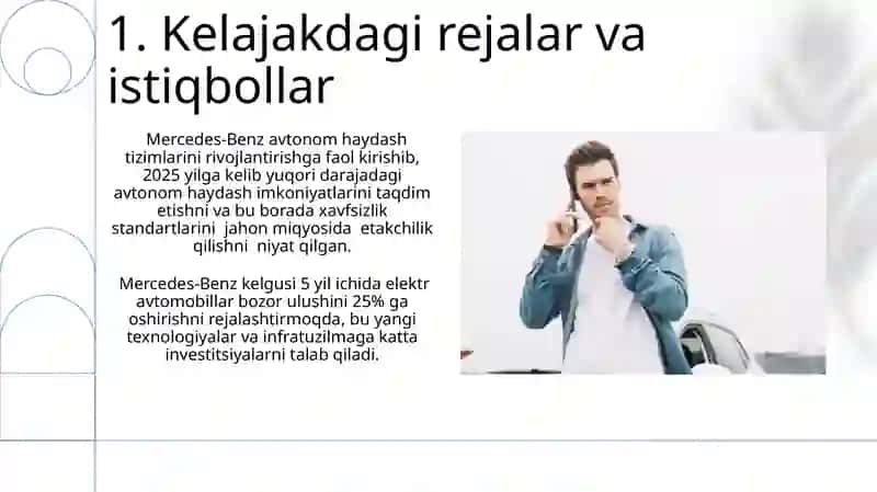 Mercedes-Benz Avtomobillarining Xususiyatlari 3
