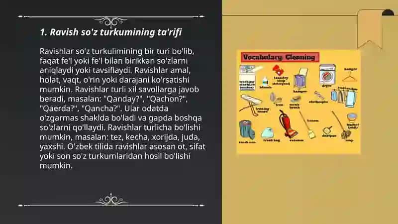 Ravish so'z turkumi 3