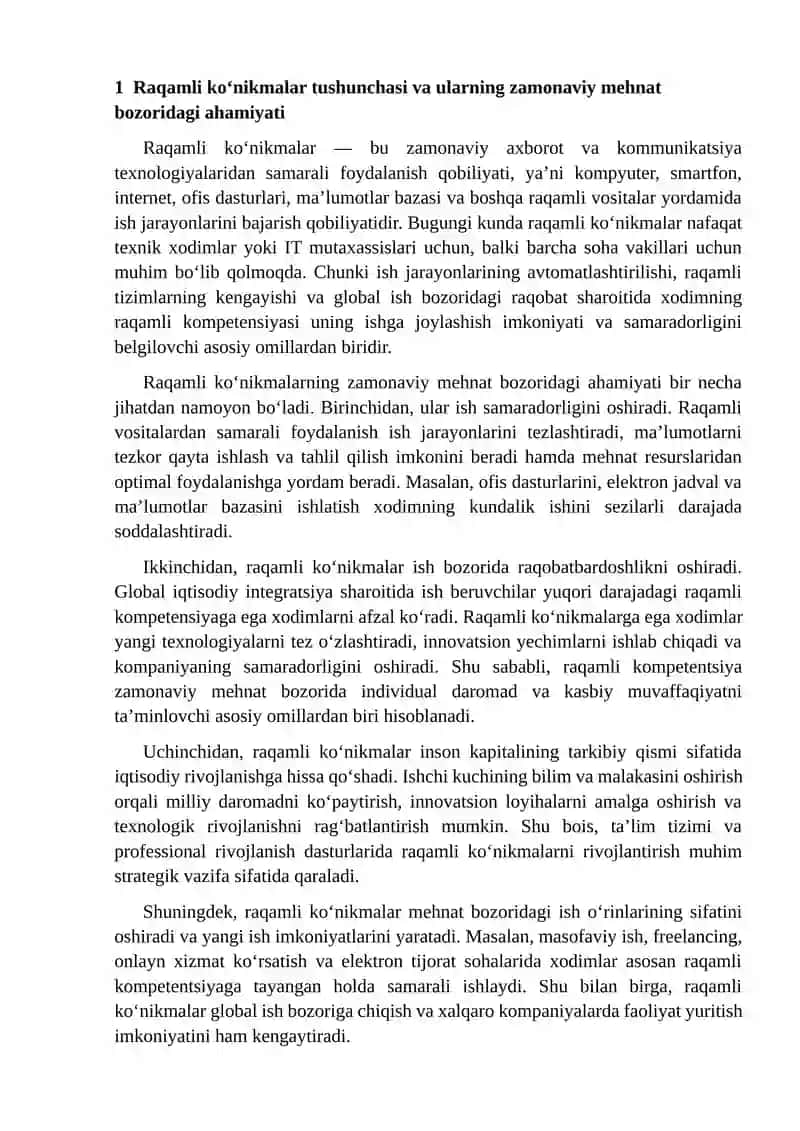 Raqamli Ko'nikmalar va Zamonaviy Mehnat Bozorida Inson Kapitali 3