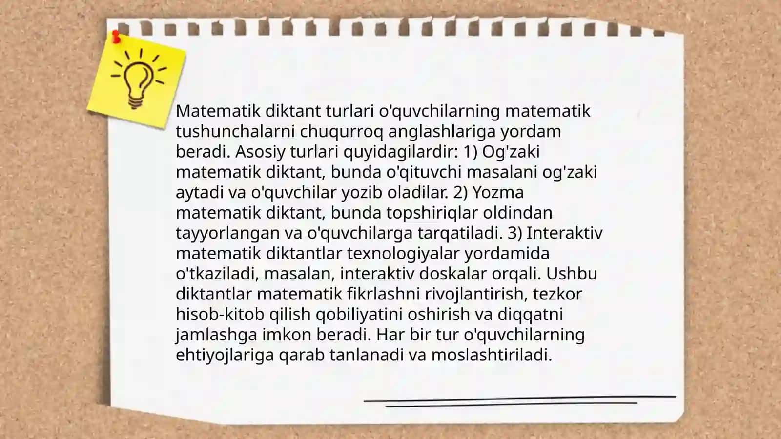 Matematika o'qitish metodikasi 3