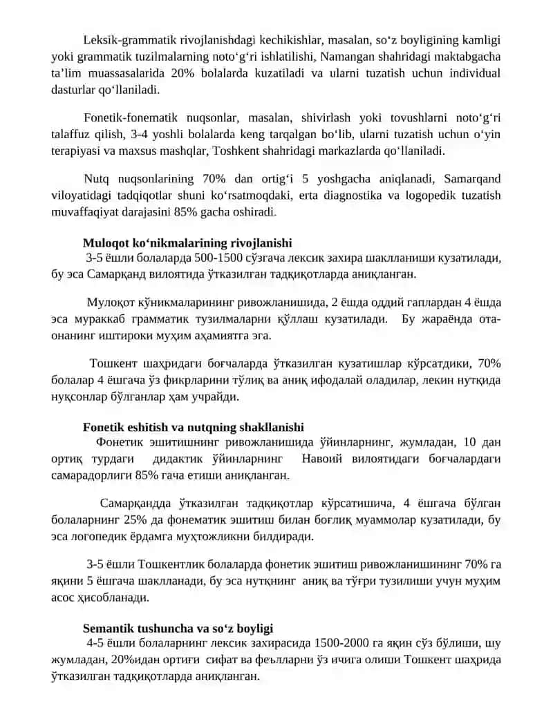 Maktabgacha yosh davrida bilish jarayonlari va nutqning rivojlanishiga xos xususiyatlar 3