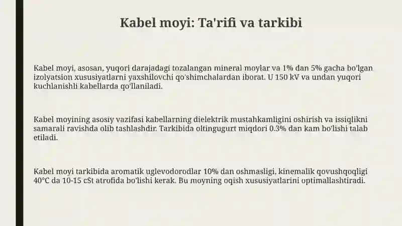 Kabelmoyi 3