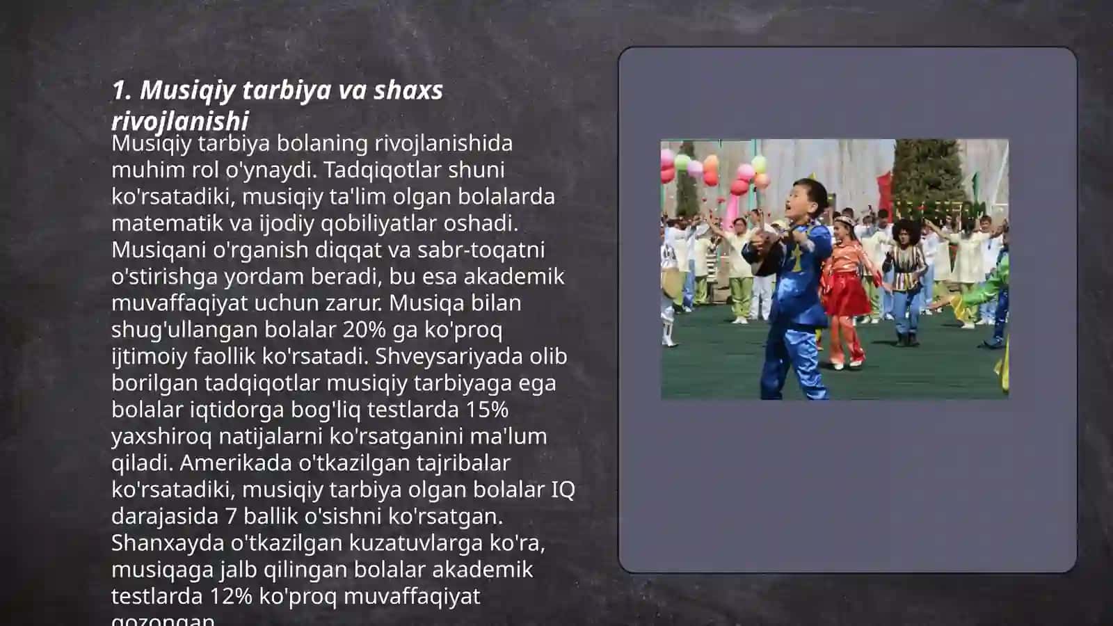 Musiqiy tarbiya ahamiyati 3