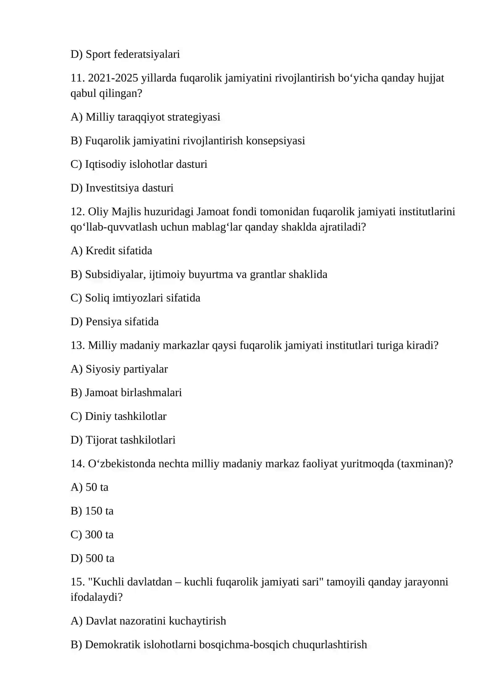 Fuqarolik jamiyati institutlari 3