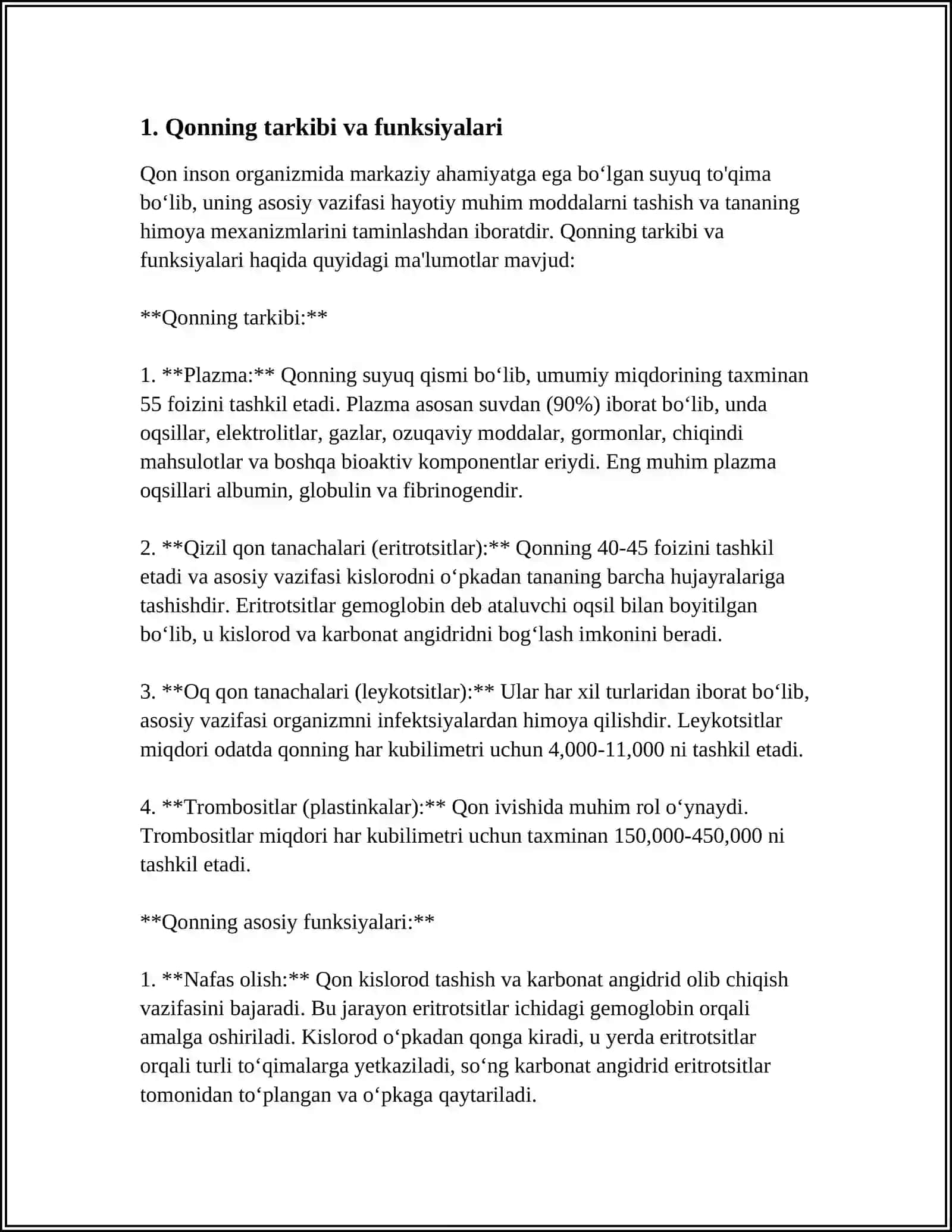 BOLALARDA QON VA QON ISHAB CHIQARISH AZOLARINING ANATOMIK FIZIOLOGIK XUSUSIYATLARI 3