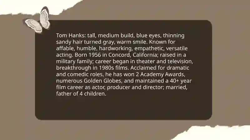 Describing famous people 3