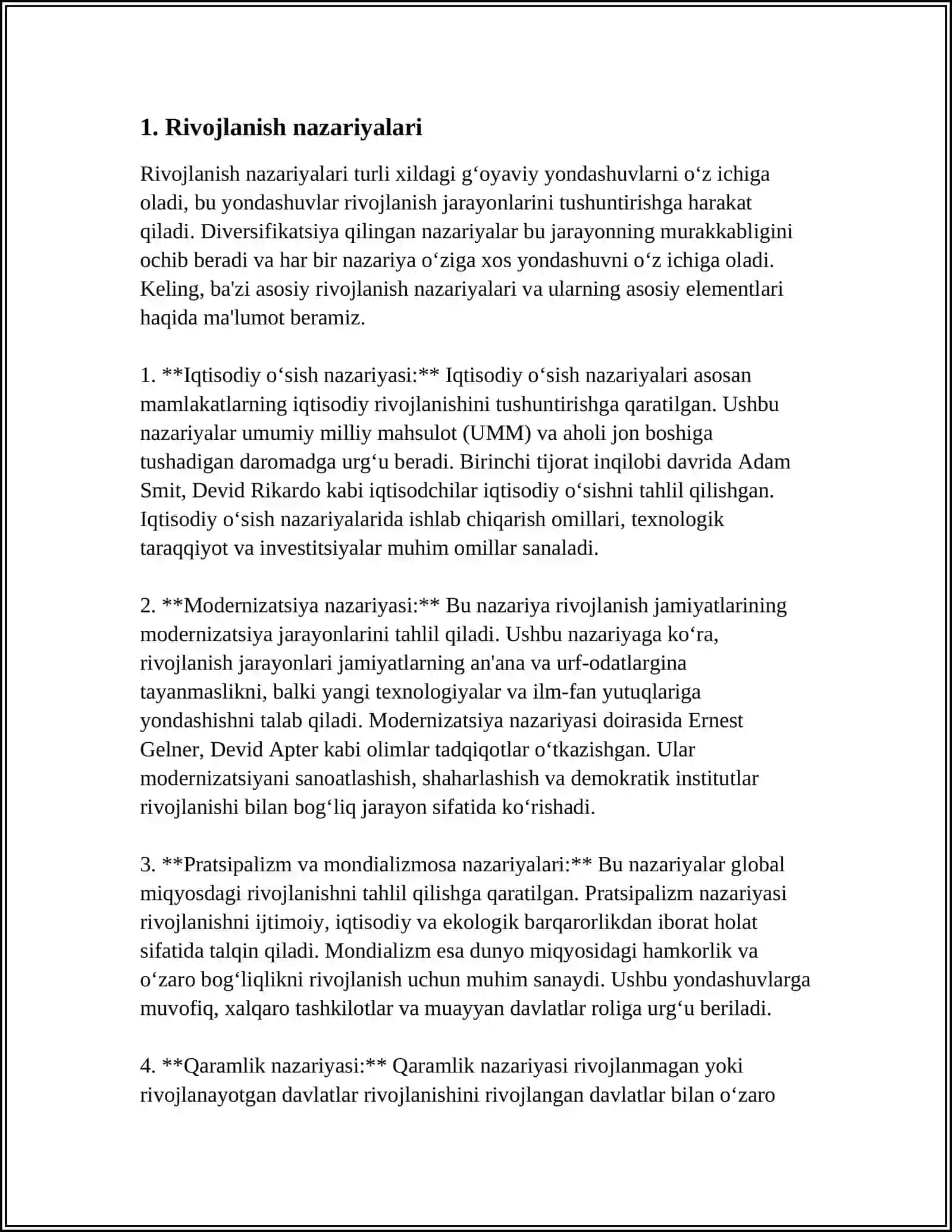 RIVOJLANISH FALSAFASI 3