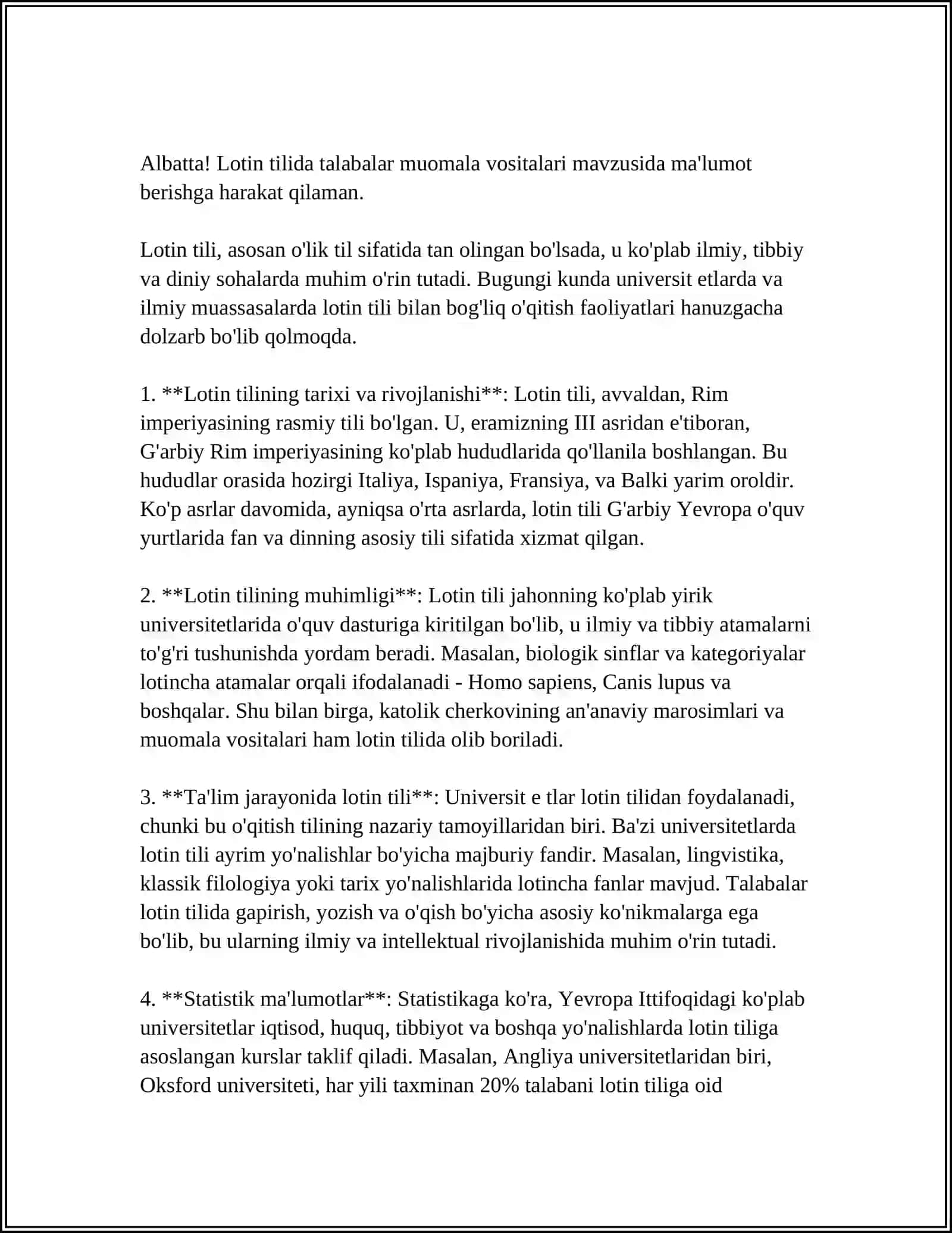 LOTIN TILIDA TALABALAR LEKSIKASI 3