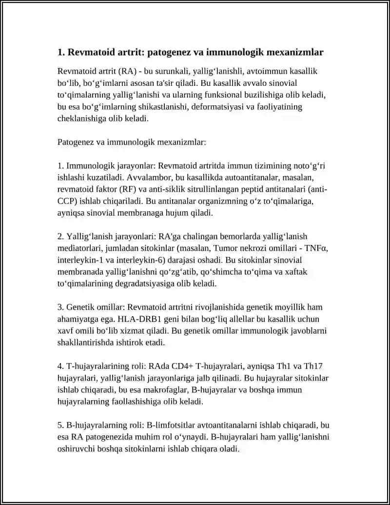 REVMATOID ARTRIT.SISTEMALI KIZIL YUGURIK SISTEMALI SKLERODERMIYA DERMATOMIOZIT 3