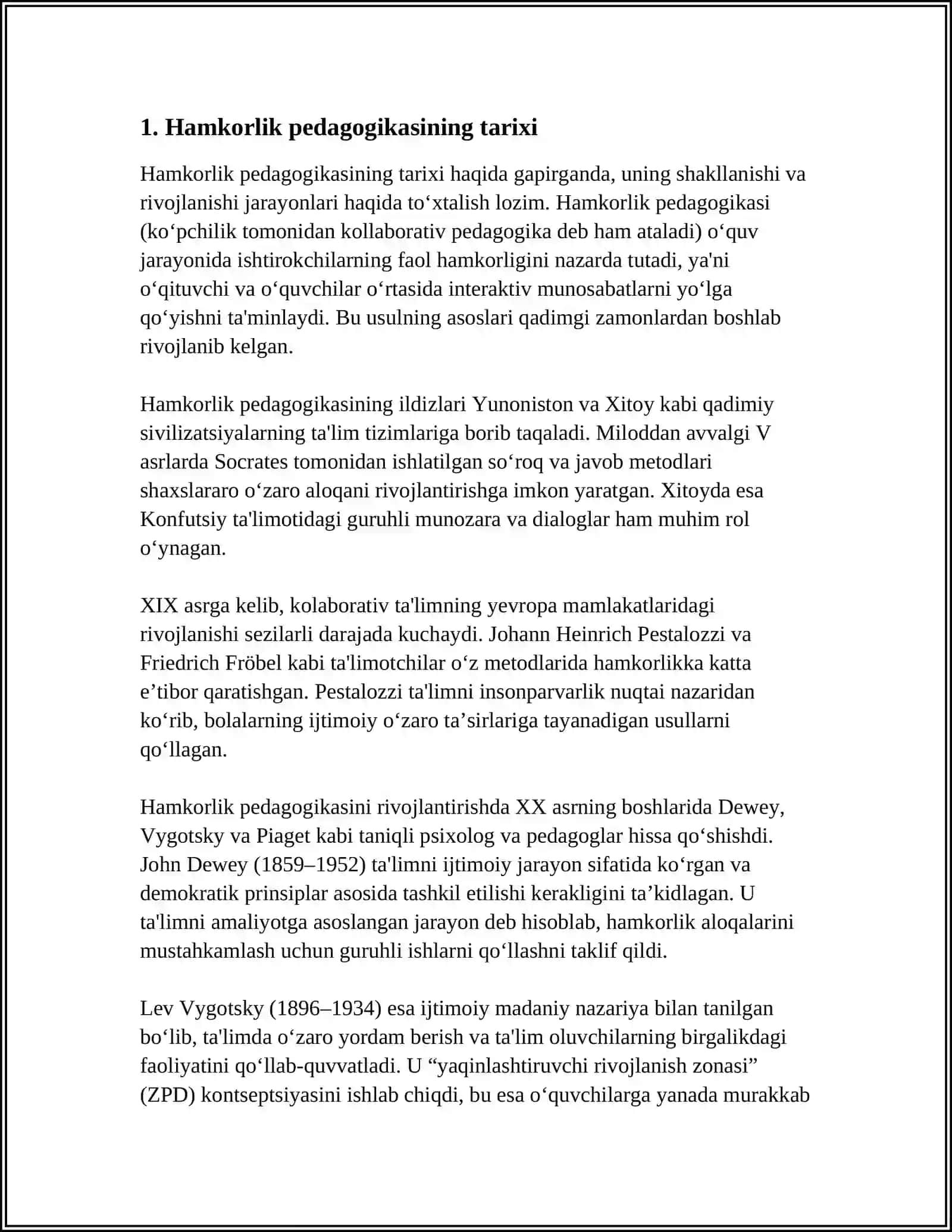 HAMKORLIK PEDAGOGIKASINING KANTSEPTUAL ĞOYALARI 3