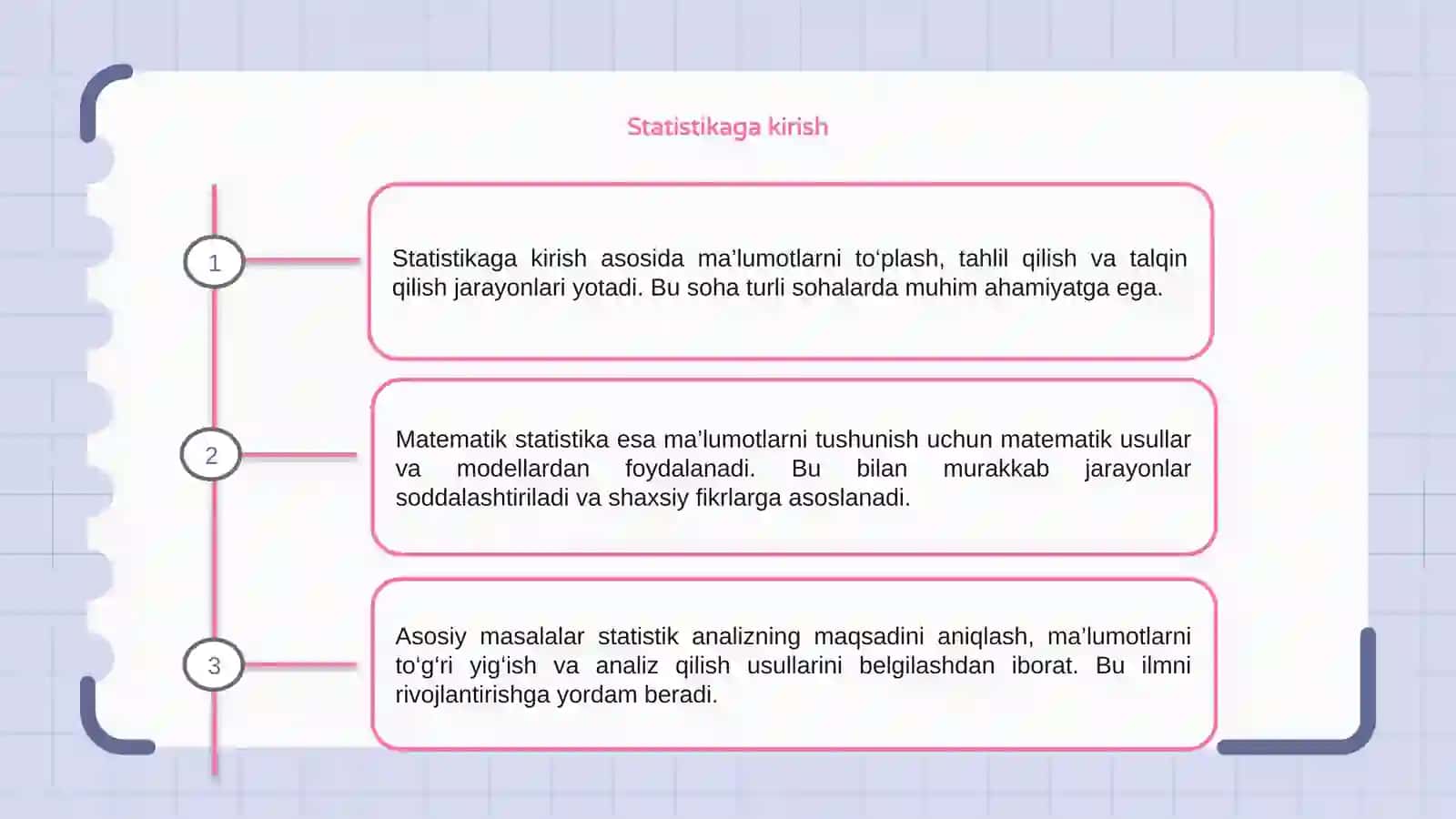 Matematik statistikaning asosiy masalalari 3