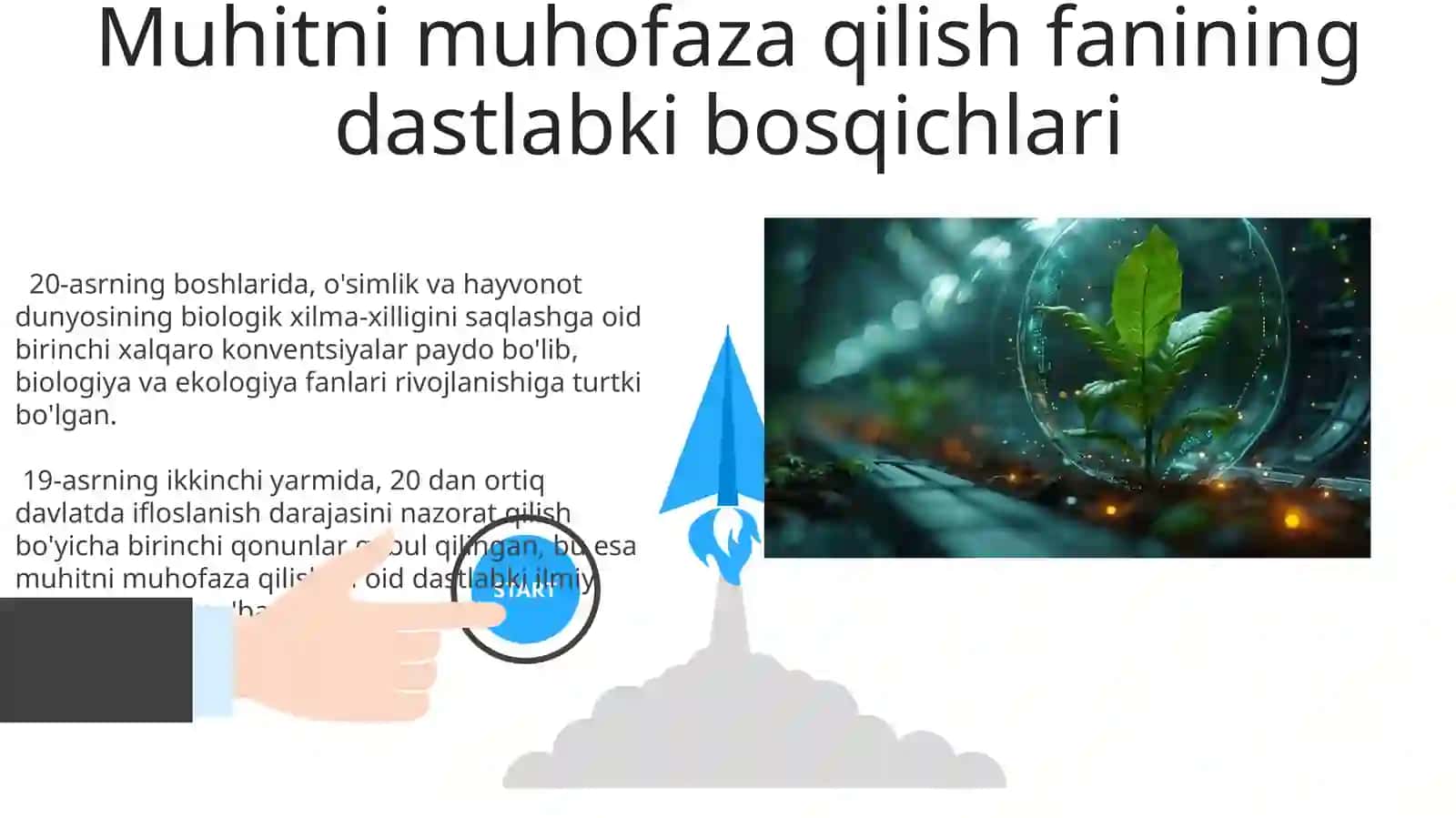 Atrof-muhit muhofaza fanining rivojlanish tarixi 3