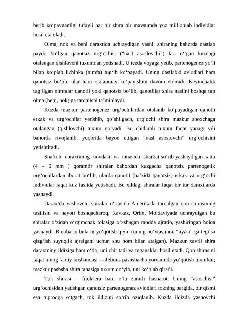 Qandalalar yoki yarim qattiq qanotlilar (Hemiptera) turkumi 3