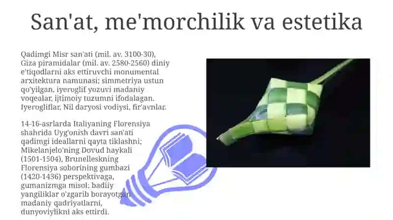 Sivilizatsiya va Madaniyat tushunchalari 3