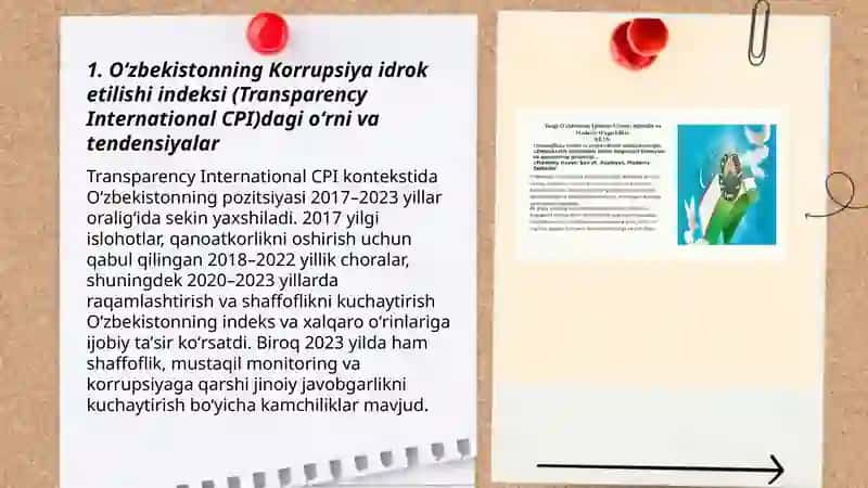 Oʻzbekiston Ijtimoiy -siyosiy iqtisodiy va madaniy hayotida roʻy berayotgan oʻzgarishlarning xalqaro reyting va indekslar da aks etishi 3