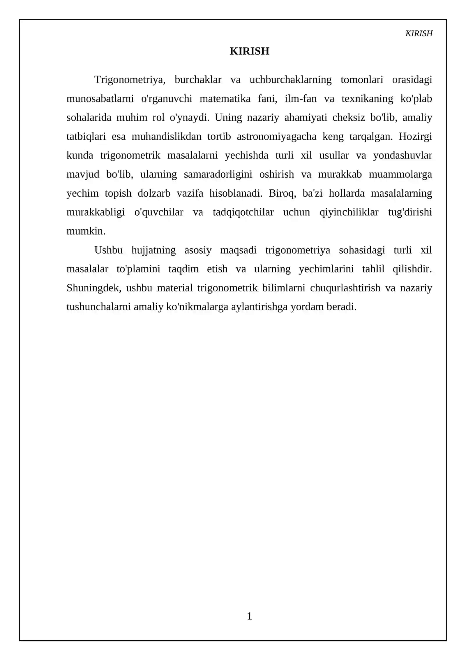 Trigonometriya misollar 3