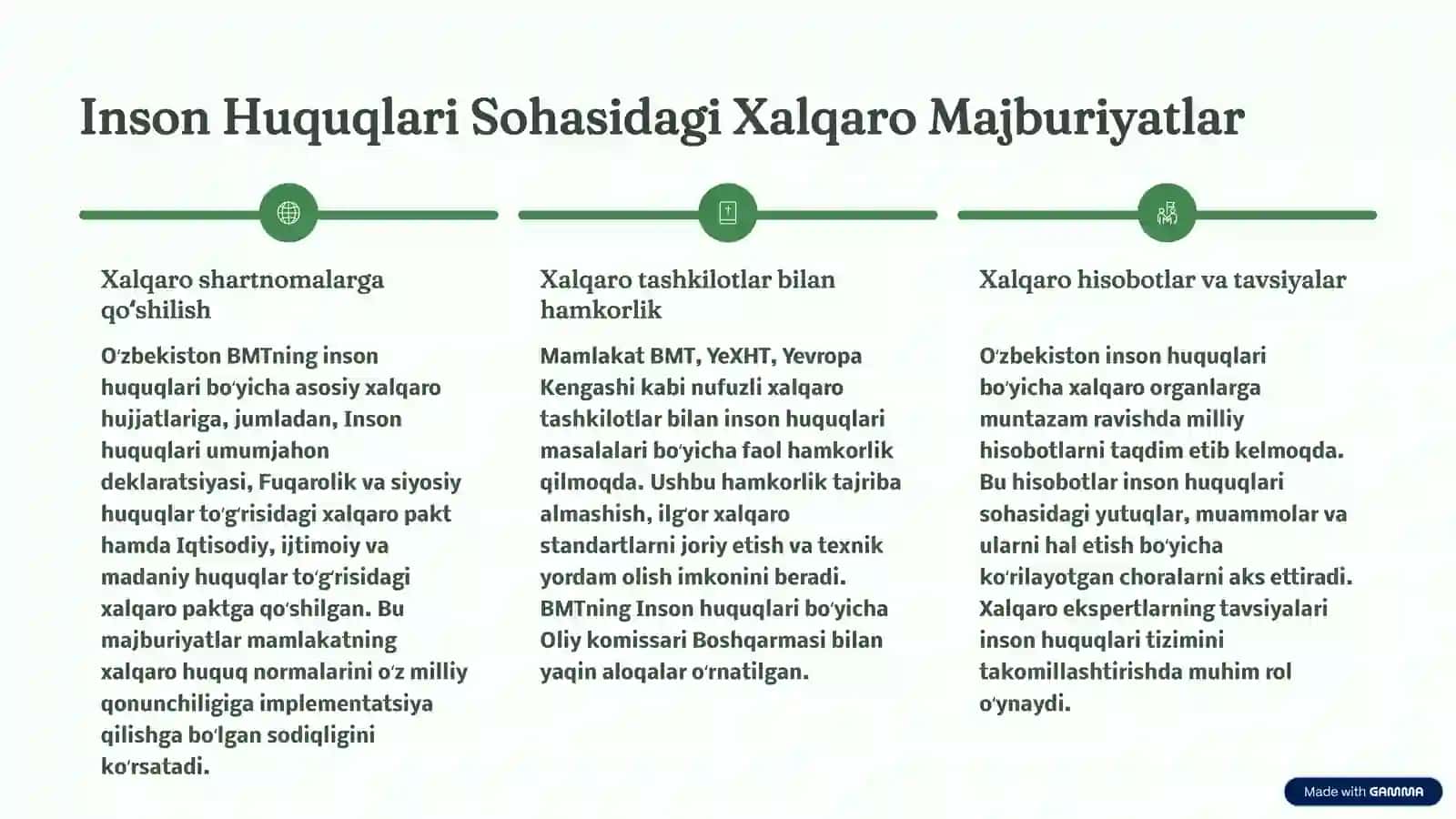 Yangi Oʻzbekistonda Inson Haq-huquqlari va Erkinliklari Kafolatining Yaratilishi 3