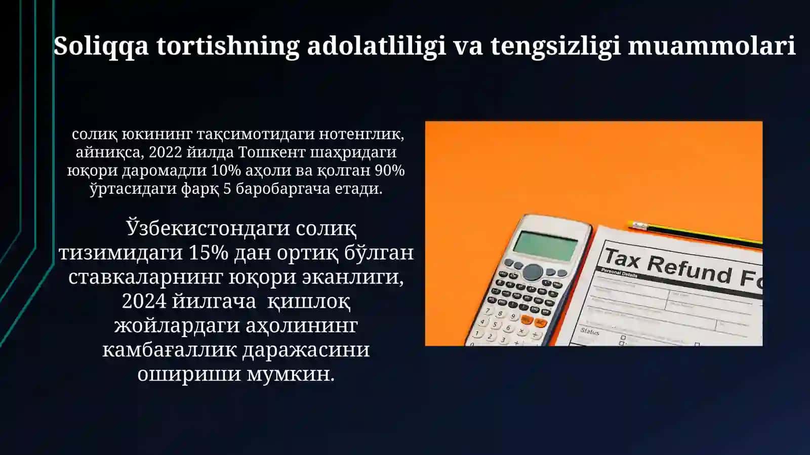 Jismoniy shaxslardan olinadigan daromad solig'ini yanada takomillashtirish masalalari 3